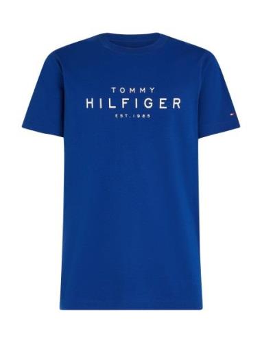 Tommy Hilfiger Big Hilfiger Tee Blå