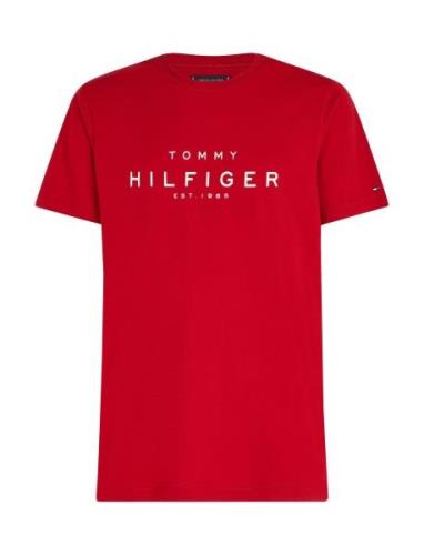 Tommy Hilfiger Big Hilfiger Tee Röd