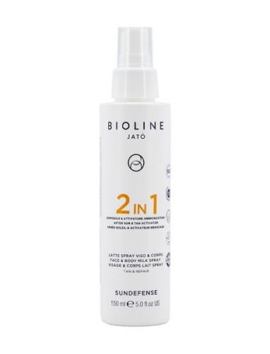 Bioline Jatò 2 In 1 After Sun & Tan Activator Face & Body Milk Spray T...