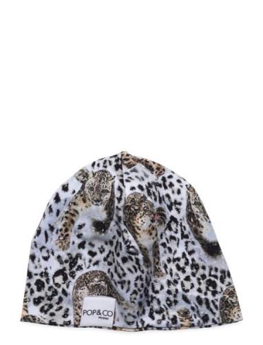 POP & CO Beanie Leopard Beige