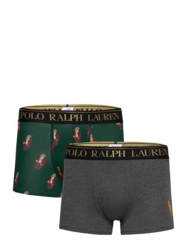 Polo Ralph Lauren Underwear Stretch Cotton Trunk 2-Pack Grön