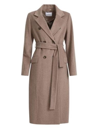 Ivo Nikkolo Wool Coat, Cadeo Beige