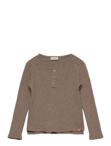 Lil'Atelier Nmmomilo Ls Nreg Top Lil Brun