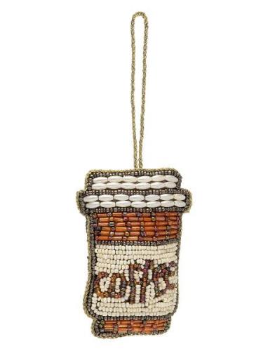 Anna + Nina Latte Ornament Multi/patterned