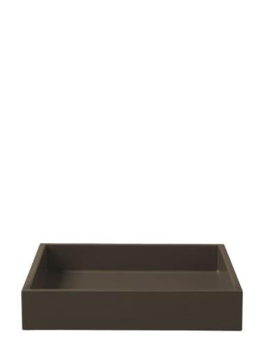 Mojoo Lux Lacquer Tray Brun